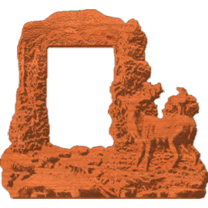 Deer Picture Frame RNB